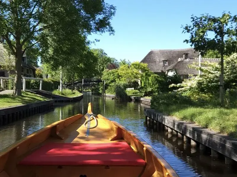 Houten PunterSloep luxe